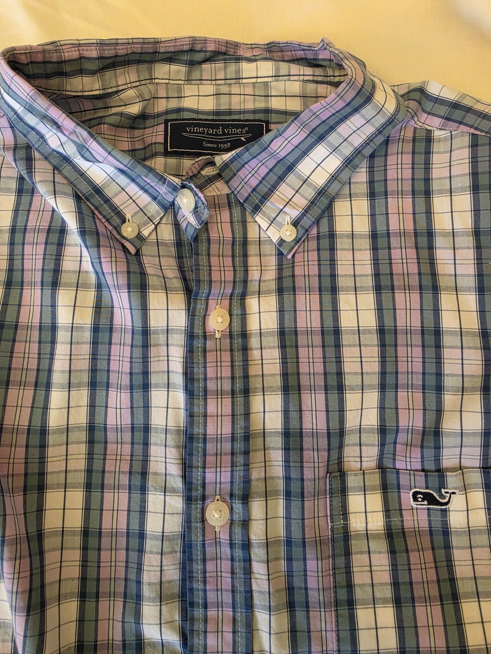 Vineyard Vines Men's Plaid Button-Down Shirt